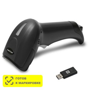 Беспроводной  сканер штрих-кода Mertech CL-2300 BLE Dongle P2D USB Black - Гарантия производителя!